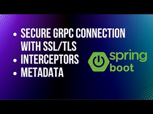 Secure gRPC connection with SSL/TLS | Interceptor | Metadata | Spring Boot | BloomRPC