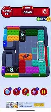 Level 951 color block jam solved #games #colorblocks #gaming #colorblockjam #level951