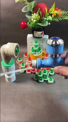 Quick method to install faucet angle valve