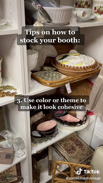 Tips for Stocking Your Vintage Booth