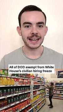 All of DOD exempt from White House’s civilian hiring freeze