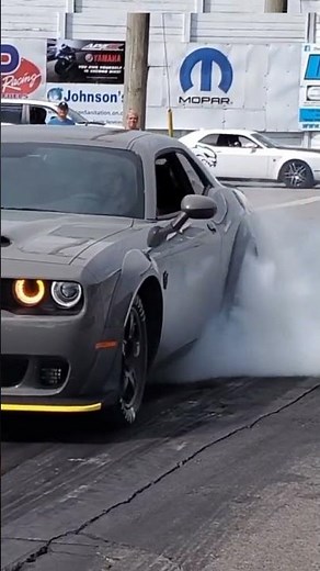2018 Dodge Challenger SRT Demon Burnout #Dodge #DodgeChallenger #Challenger #DodgeDemon #SRT #Demon