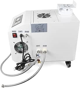 Industrial Humidifier, 300W Commercial Humidifier for Large Room 322-645 Square Feet Mist Cool Fog Maker for Warehouse Agricultural Aquaculture Industry Veggie Freshness 3kg/h