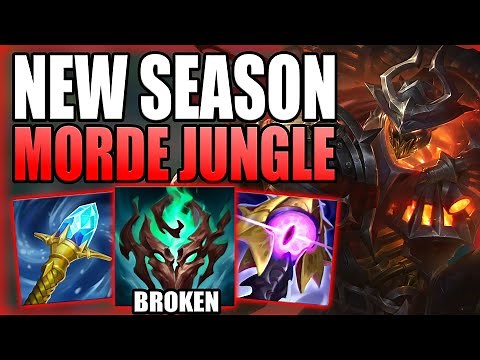 THIS NEW SEASON MAKES MORDEKAISER JUNGLE INSANELY STRONG! - Gameplay Guide League of Legends