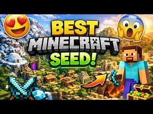 Minecraft Seed 2026 😱🔥 | OP Spawn, Villages, Temple & Rare Biomes