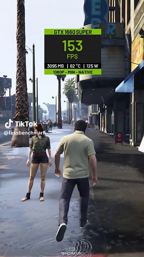 GTX 1660 Super Performance in GTA V Enhanced