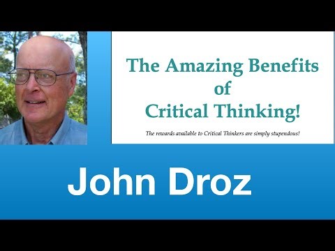 John Droz: “Teaching critical thinking in K-12” | Tom Nelson Pod #360