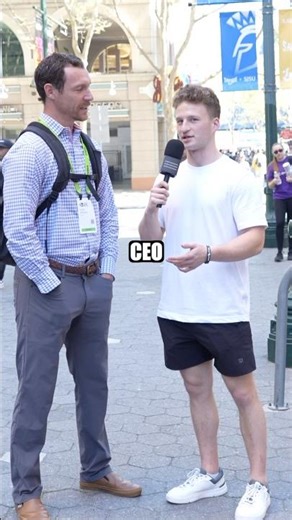 Is this the most fit tech CEO⁉️ #shorts #interview #gymshorts #shortsfeed