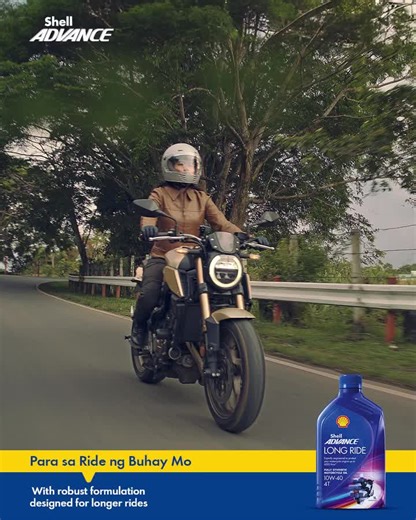 Shell Advance Longride 10w-40: Oil for Motorcycles