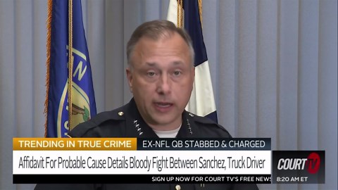 Surveillance Video Shows Mark Sanchez After Alleged Attack