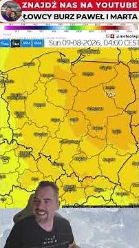 Quick weather forecast for Sunday and the night ahead #weather #poland #short #forecast