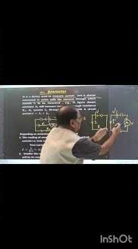 ⚡ Exam Booster 🔥📘 Topic: Ammeter – Working & Principle#class12physics