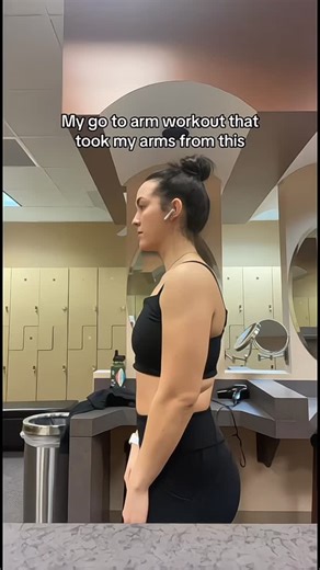 Evalyn | Fitness | Workout on Instagram: "My go to arm workout"
