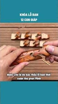 HD Review Khóa lỗ ban 12 con giáp #2 #shorts