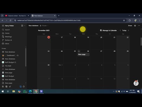 How To Make Calendar Schedule In Notion