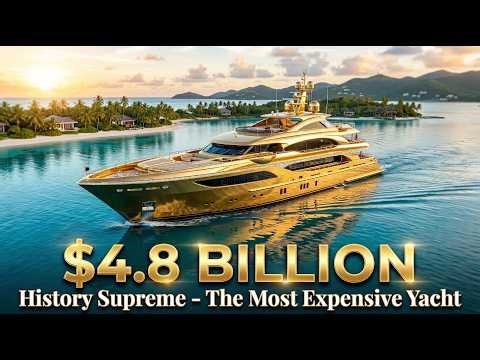 The $4.5 Billion Playground | Inside the World's Most Expensive Yacht
