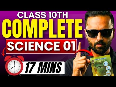 10th Complete Science 1 in 17 Minutes😱 | Board Exam 2026 | Pradeep Giri Sir