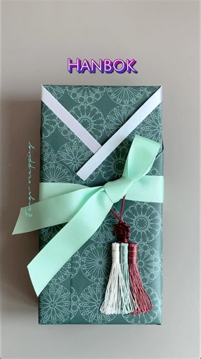 How to Wrap a Gift Like Hanbok