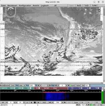 🇨🇱 Decoding CBV Valparaiso WEFAX 2025 09 08 11 30 UTC