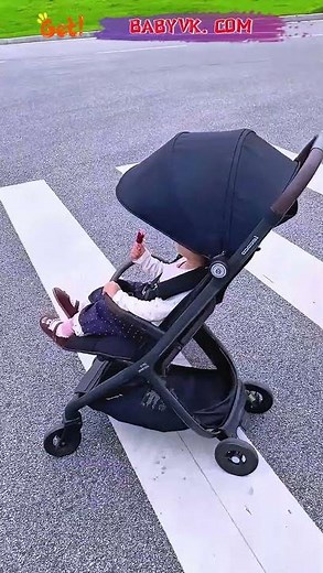Compact Travel Stroller: Fold, Carry & Go in Seconds #Parenting #Stroller