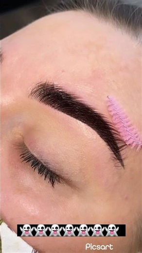 Eyebrows brush: How to get natural, full arches fast without makeup mistakes#shorts