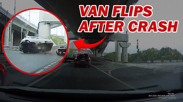 Shocking Collision: Watch a Crash Unfold on the Road
