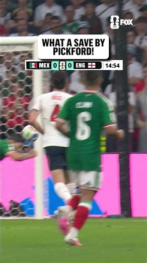 JORDAN PICKFORD ELITE SAVE TO DENY MEXICO’S GOAL 🏴󠁧󠁢󠁥󠁮󠁧󠁿