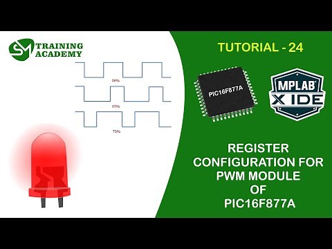 PWM Register configuration for PIC16F877A microcontroller