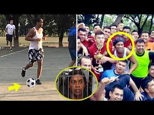 Ronaldinho Scored 5 Goals in Prison !