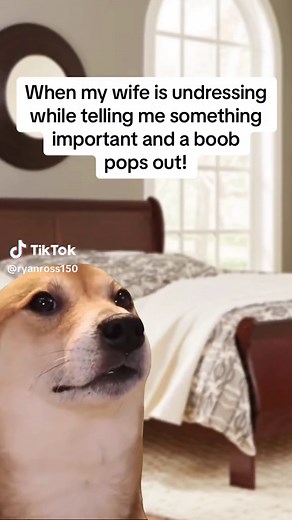 Hilarious Marriage Comedy Moment: Boob Pops Out While Wife Undresses