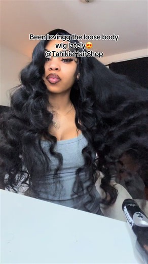 30-Inch Loose Body Wave Wig from Tahikie Hair Shop