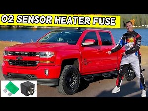 CHEVROLET SILVERADO O2 OXYGEN SENSOR HEATER FUSE LOCATION REPLACEMENT 2014 2015 2016 2017 2018 2019