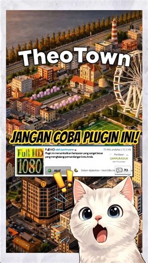 PLUGIN FULL HD THEOTOWN! BERANI COBA? #shorts