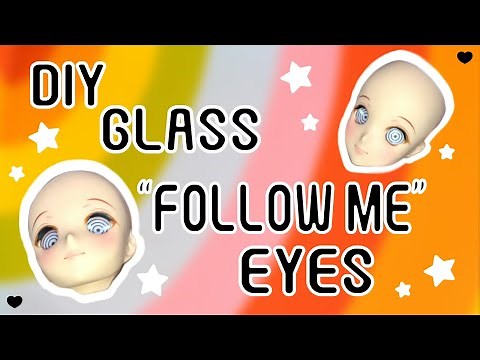 ''FOLLOW ME'' EYES 3-WAYS for SMART DOLL & BJD