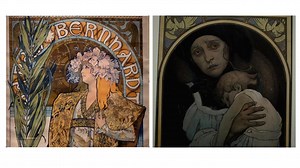 Art nouveau: Alphonse Mucha, de l’affiche à la guerre