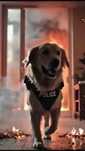 More Than Just a Pet: Watch This Brave Police Dog Risk It All for a Human Life#k9#k9master#k9dog