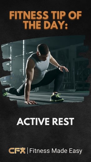 🏃‍♀️Don’t sit. Reset. Between sets, try light movement instead of scrolling — glute band walks, stretches, or breathing drills. Stay warm, recover faster. www.cfxfit.com | www.shop.cfxfit.com #CFXFitness #ActiveRest #CFXCommunity #TrainSmart #RecoveryTips | CFX