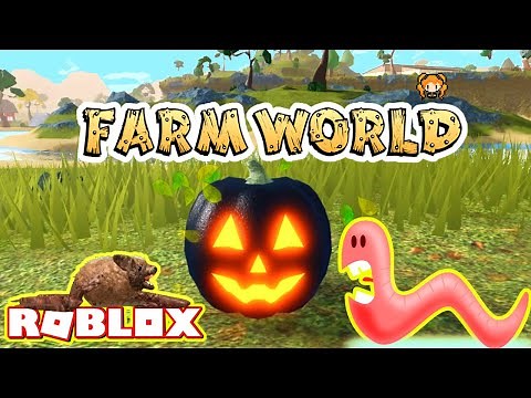 Roblox FARM WORLD WORM FALL HALLOWEEN Items Bat, WORM Life