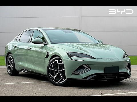 Brand New BYD Seal Design 82.5kWh 313PS in Shadow Green Metallic - BYD Crewe
