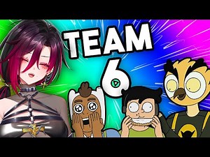 My first time watching TEAM 6! VanossGaming Animated React