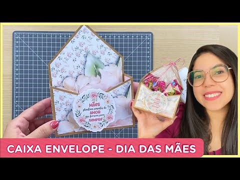 ARQUIVO GRÁTIS | CAIXA ENVELOPE DIA DAS MÃES