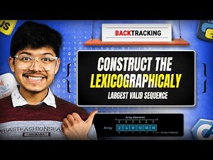 1718. Construct the Lexicographically Largest Valid Sequence | Backtracking
