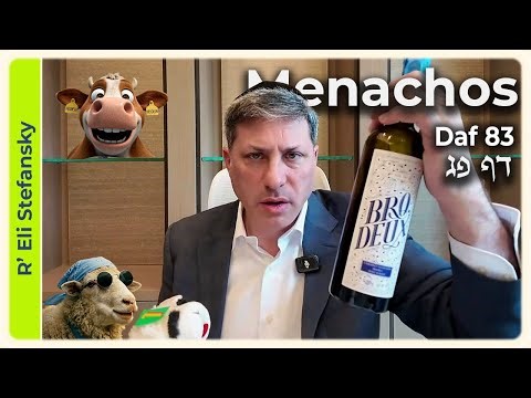 Daf Yomi Menachos Daf 83 by R' Eli Stefansky