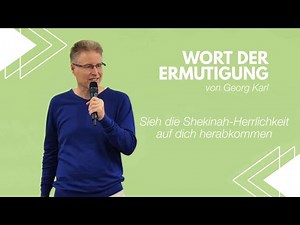 See the Shekinah glory descend upon you! | Pastor Georg