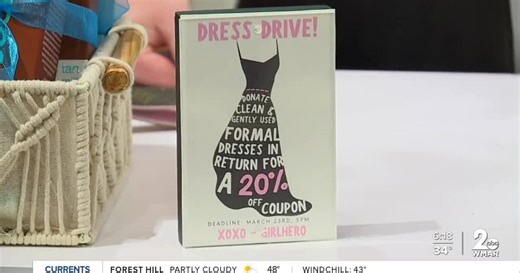 Say yes to the prom dress: Baltimore nonprofit organizes prom dress drive & giveaway