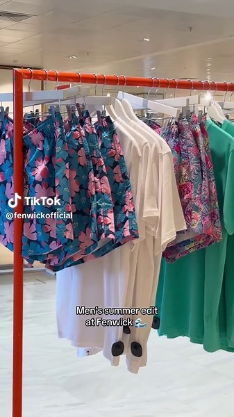 Men’s Swimwear Summer Essentials at Fenwick