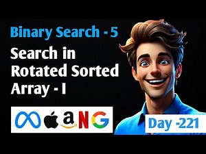 Search in Rotated Sorted Array | Binary Search | Striver A-Z DSA Sheet