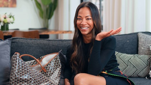 5.2K views · 112 reactions | Watch Zoe Saldana – fresh from her latest film 'The Adam Project’ – as she shares celebrity name drops, her favourite books of all time, and the face cream that saves her skin after hours of movie makeup, for Vogue’s ‘In The Bag’ | VOGUE India | Facebook