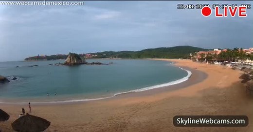 【LIVE】 Live Cam Huatulco - Mexico | SkylineWebcams