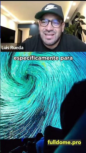 How the Full Dome Projection technique works with #videomapping for #domes #planetariums 📽️😎✅